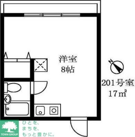 ウイング旗の台パートIIの物件間取画像